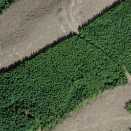 Satellite imagery of The Divide, US