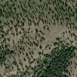 Satellite imagery of Elk Creek Barite Mine, US