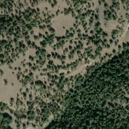 Satellite imagery of Elk Creek Barite Mine, US