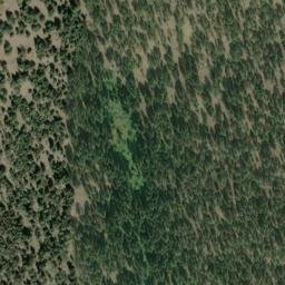 Satellite imagery of Elk Creek Barite Mine, US