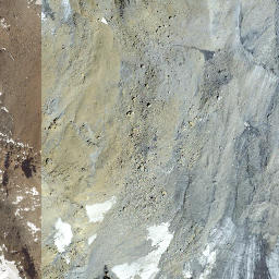 Satellite imagery of Piz Tasna, CH