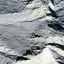 Satellite imagery of Piz Gavirolas, CH