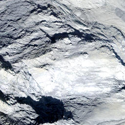 Satellite imagery of Piz Gavirolas, CH