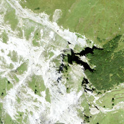 Satellite imagery of Piz Aulta, CH