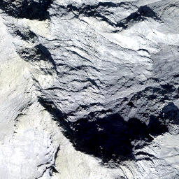 Satellite imagery of Piz Gavirolas, CH