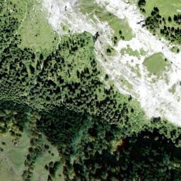 Satellite imagery of Piz Aulta, CH