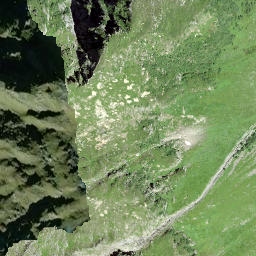 Satellite imagery of Canardhorn, CH