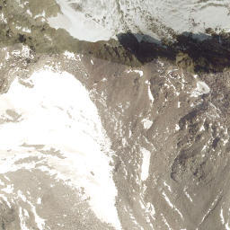 Satellite imagery of Piz Buin, AT