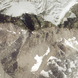 Satellite imagery of Vermunt Pass, CH