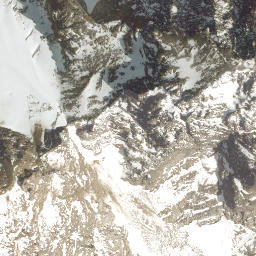 Satellite imagery of Piz Buin, AT