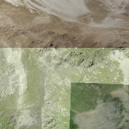 Satellite imagery of Piz Nair, CH