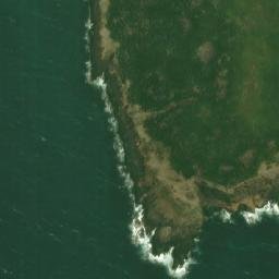 Satellite imagery of Gull Cove Point, CA