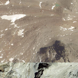 Satellite imagery of Piz Fliana, CH