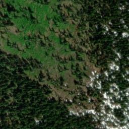 Satellite imagery of Pot Mountain Ridge, US