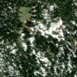 Satellite imagery of Pot Mountain Ridge, US