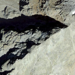 Satellite imagery of Piz Fliana, CH