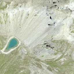 Satellite imagery of Fuorcla Clünas, CH