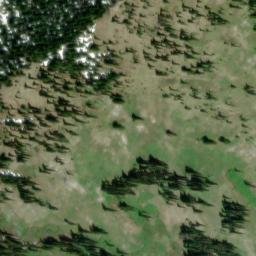 Satellite imagery of Pot Mountain Ridge, US
