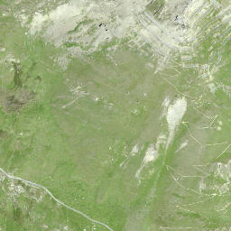 Satellite imagery of Piz Clünas, CH