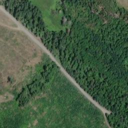 Satellite imagery of Shell Rock Ridge, US