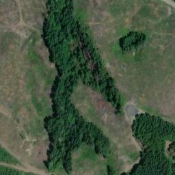 Satellite imagery of Shell Rock Ridge, US