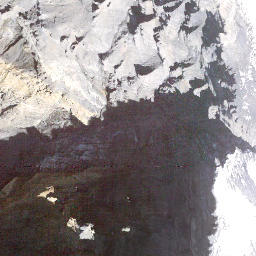 Satellite imagery of Piz Russein, CH