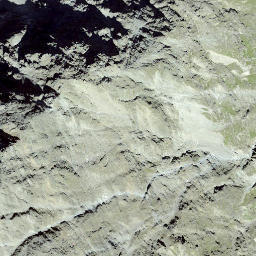 Satellite imagery of Piz Linard, CH