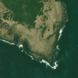 Satellite imagery of Bull Point, CA