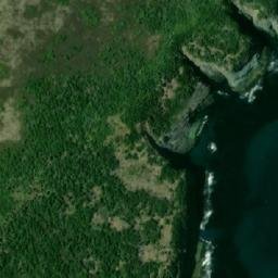 Satellite imagery of Cape Ballard Hill, CA