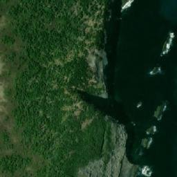 Satellite imagery of Cape Ballard Hill, CA