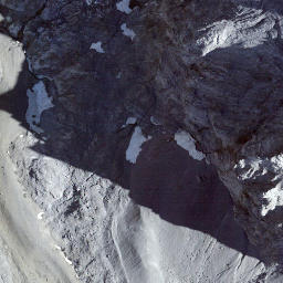 Satellite imagery of Piz Frisal, CH
