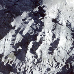 Satellite imagery of Piz Frisal, CH