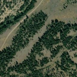 Satellite imagery of Piegan Placer Mine, US