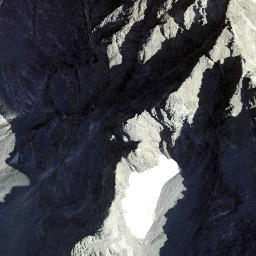 Satellite imagery of Piz Cambrialas, CH