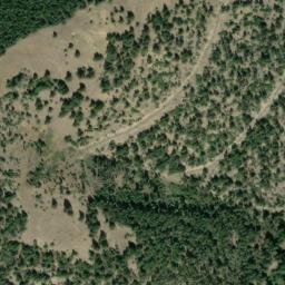 Satellite imagery of Piegan Placer Mine, US