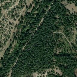 Satellite imagery of Piegan Placer Mine, US