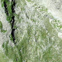 Satellite imagery of Piz Dadens, CH