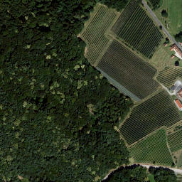 Satellite imagery of Königsberg, AT