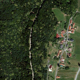Satellite imagery of Königsberg, AT