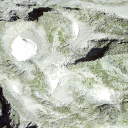 Satellite imagery of Piz Curtin, CH