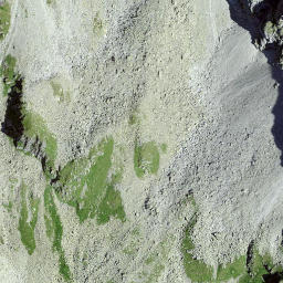 Satellite imagery of Piz Curtin, CH