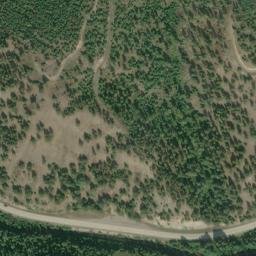 Satellite imagery of Lolo Creek Mine, US
