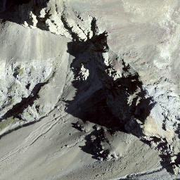 Satellite imagery of Piz Lischana, CH