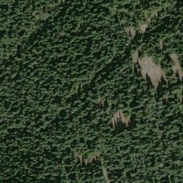 Satellite imagery of Cowlitz Divide, US