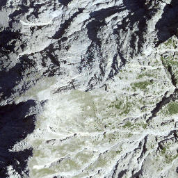 Satellite imagery of Crap Pendoss, CH