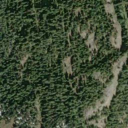 Satellite imagery of Cowlitz Divide, US