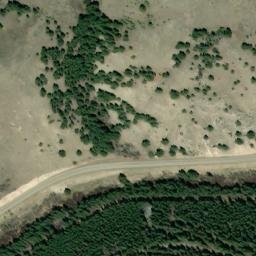 Satellite imagery of Frame Mine, US
