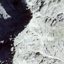 Satellite imagery of Piz Pisoc, CH