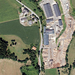Satellite imagery of Hochosterwitz Castle, AT