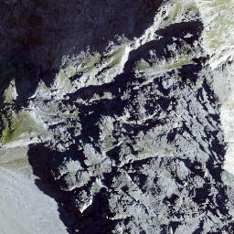 Satellite imagery of Piz Mezdi, CH
